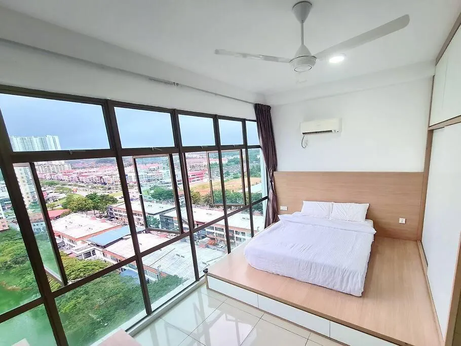 شقة Muji Studio Lake View High Floor Palazio Mount Austin By Gdragon Homestay جوهر بهرو ماليزيا